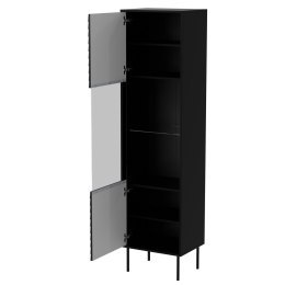 Witryna CORTINA 53x40x182 czarny