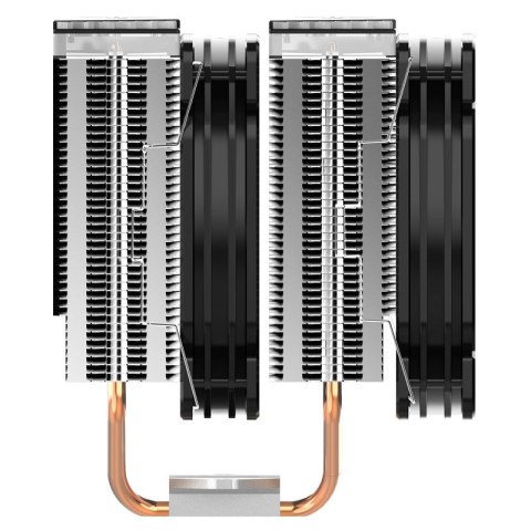 Chłodzenie procesora Jonsbo CR-2000GT z chłodnicą i wentylatorem 12 cm, kolor czarny, 1 szt.