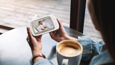 Motorola VM85 CONNECT 300 m Wi-Fi/FHSS Biały