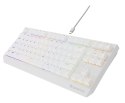 Klawiatura GENESIS Thor 230 TKL Gaming USB QWERTY US English Biały