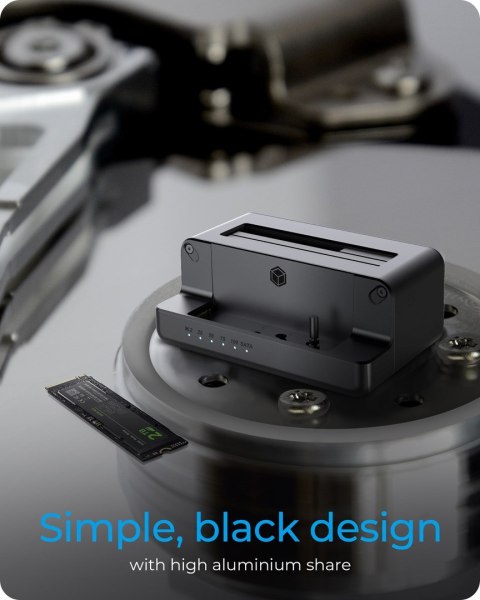 ICY BOX IB-2914MSCL-C31 USB 3.2 Gen 2 (3.1 Gen 2) Type-C Czarny