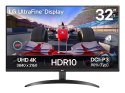 Monitor LG 32-calowy model 32UR500K-B UHD 4K 16:9 HDMI DP HDR10 kolor czarny