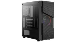 Aerocool Menace Saturn FRGB Midi Tower Czarny