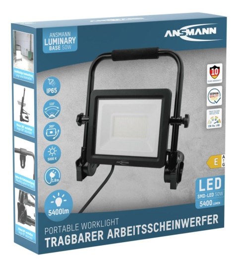 Lampa przemysłowa Ansmann FL50W-AC Industrial light EEC E (A - G) 50 W 5400 lm Daylight white 1600-0627