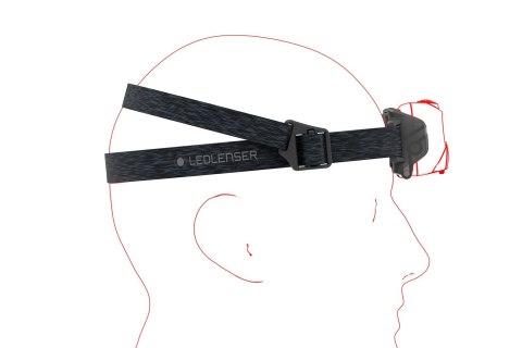 Ledlenser HF6R Core Czerwony Latarka czołowa LED