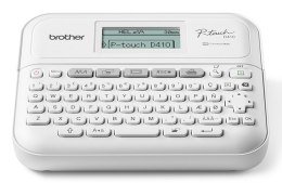Brother PT-D410 drukarka etykiet Termotransferowy 180 x 180 DPI 20 mm/s Przewodowa TZe QWERTY