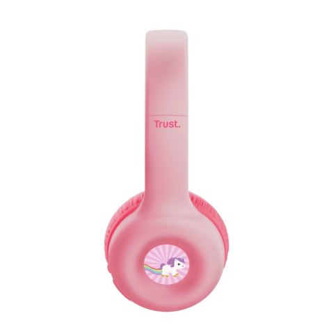 Słuchawki TRUST Nouna Wireless Kids pink