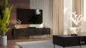 Szafka RTV 4D CORTINA 200x40x55 czarny