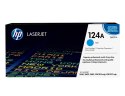 HP 124A oryginalny wkład z błękitnym tonerem LaserJet