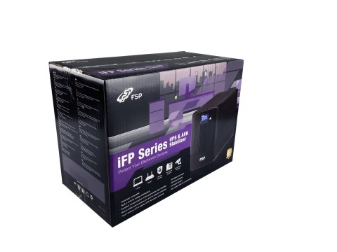 FSP iFP 600 zasilacz UPS Technologia line-interactive 0,6 kVA 360 W 2 x gniazdo sieciowe