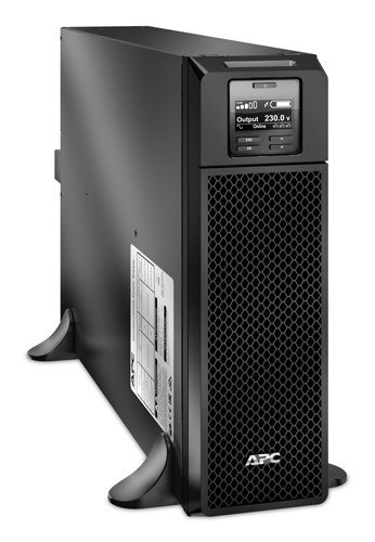 UPS APC SRT5KXLI (5000VA) 230V, 6x C13+4x C19 IEC outlets, Network Card+SmartSlot, Extended runtime, W/O rail kit