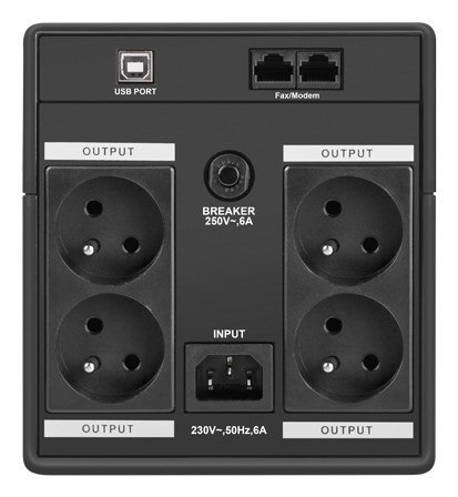 UPS ARMAC HOME LINE-INT 4X 230V PL H/1500E/LED