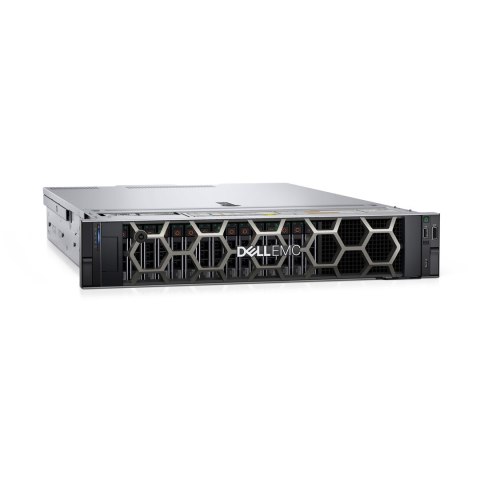 Serwer PowerEdge R550, Chassis 8x3.5 SAS/SATA, Xeon Silver 4314, 16GB, 1x480GB SSD SATA RI, Rails, Bezel, PERC H755, iDRAC9 Ent 