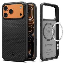 Etui pokrowiec case na iPhone 17 Pro Max MagSafe - czarne
