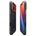 Etui pokrowiec case na iPhone 17 Pro MagSafe - czarno-srebrne