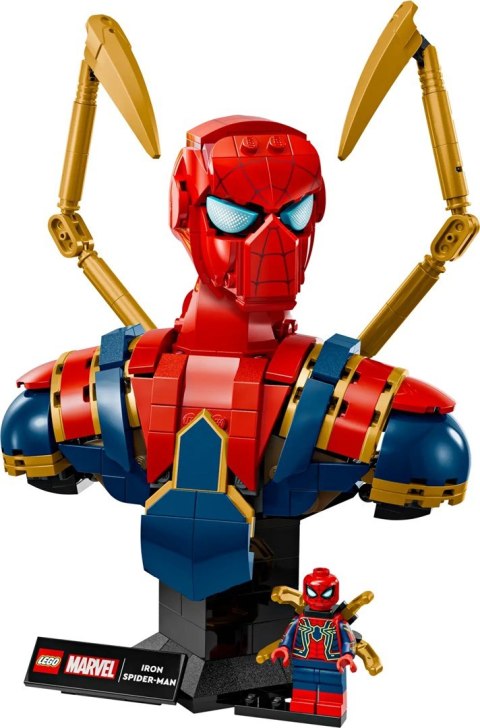 LEGO Marvel Super Heroes 76326 Popiersie Iron Spider-Mana