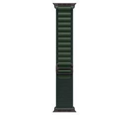 Opaska Apple Watch Alpine Loop Armband für Watch Ultra 49mm Dunkelgrün / Titan schwarz (S)
