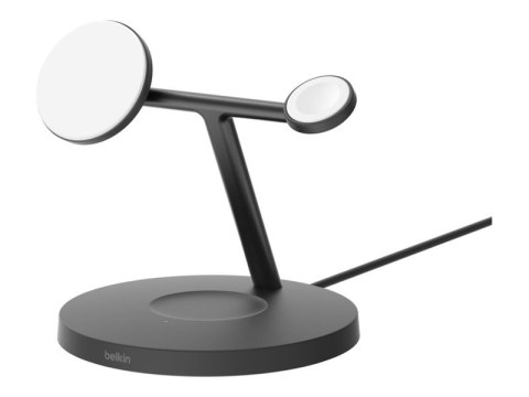 Szybka bezprzewodowa ładowarka BELKIN BOOST CHARGE PRO 3w1 Qi2 15W z funkcją szybkiego ładowania Apple Watch