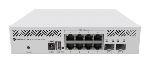 Switch Mikrotik CRS310-8G+2S+IN 10p Managed 2,5G/Multigigabit/10G