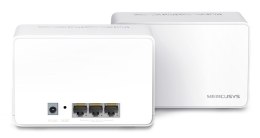 System Mercusys Halo H80X (2-pack) Dual-band (2.4 GHz/5 GHz) Wi-Fi 6 (802.11ax) Biały 3 Wewnętrzny