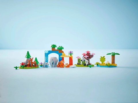 LEGO DUPLO TOWN 10446 Rodziny dzikich zwierząt 3w1