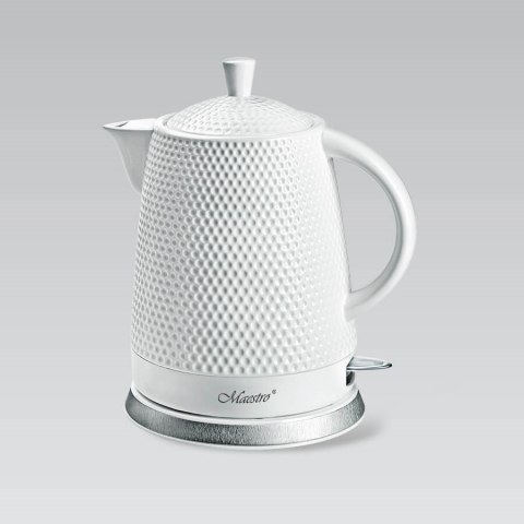 Czajnik elektryczny ceramiczny 1,5L 1500W MR-069-WHITE MAESTRO