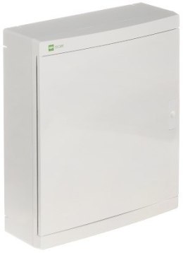 Elegant rozdzielnia plastikowa NT 24M IP40 350x310x104 drzwi pełne biały