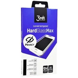 3MK HardGlass Max Privacy Screen protector, Apple, iPhone 6, Tempered Glass, Transparent/White
