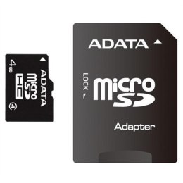 ADATA 32 GB, MicroSDHC, Flash memory class 4, SD adapter