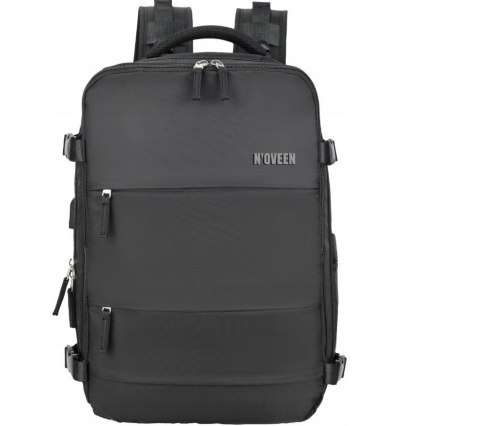Plecak podróżny kabinowy NOVEEN CTB400, 40x20x25cm, czarny