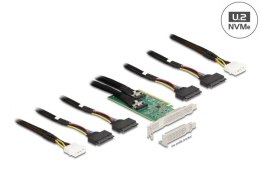 Delock PCI Express 4.0 x16 Karte zu 4 x SFF-8639 N