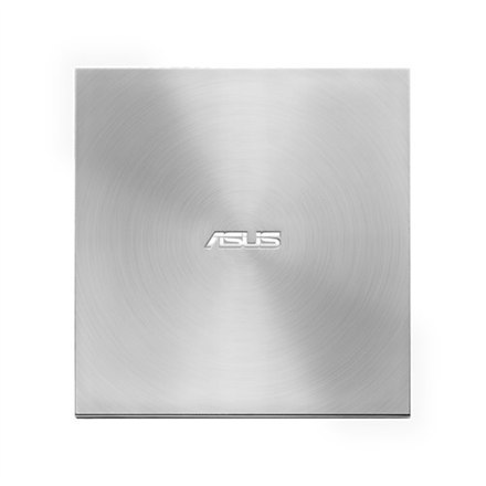 Asus | SDRW-08U7M-U | Zewnętrzny | Napęd DVD±RW (±R DL) / DVD-RAM | Srebrny | USB 2.0