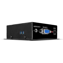 LINDY 300m Cat.6 Przedłużacz VGA, odbiornik