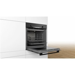 Bosch Oven HBA530BB0S Built-in, 71 L, Stainless steel, Eco Clean, A, Push pull buttons, Height 60 cm, Width 60 cm, Integrated ti