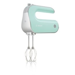 Bosch MFQ40302 Mint turquoise/Silver, 500 W, Hand mixer, Number of speeds 5, Shaft material Stainless steel,