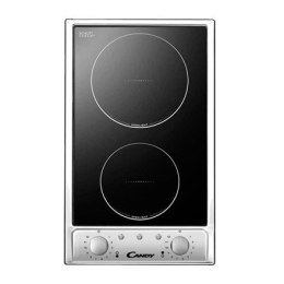 Candy Hob CDH 32/1X Vitroceramic, Number of burners/cooking zones 2, Black,
