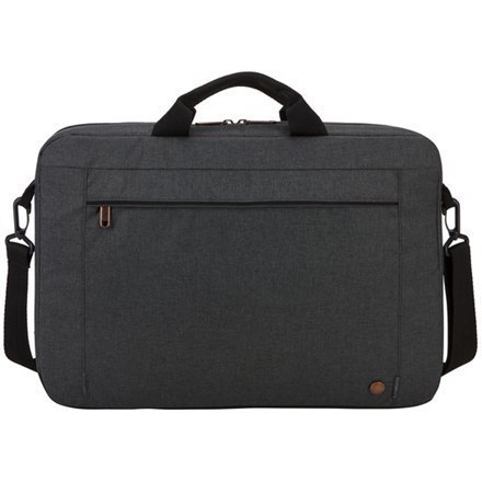Case Logic | Pasuje do rozmiaru 15,6 " | Era Attaché | Messenger - Briefcase | Obsidian | Pasek na ramię