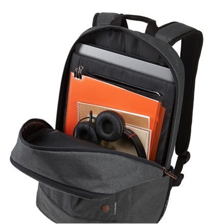 Case Logic | Pasuje do rozmiaru 15,6 " | Era | Plecak | Obsidian