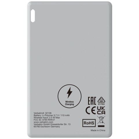 Verbatim My Finder Osobisty Wyszukiwarka Czarny, Srebrny, Biały