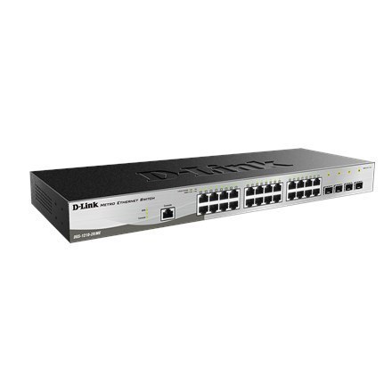 D-Link Metro Ethernet Switch DGS-1210-28/ME Managed L2, Rack mountable, 1 Gbps (RJ-45) ports quantity 24, SFP ports quantity 4,