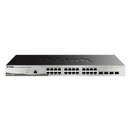 D-Link Metro Ethernet Switch DGS-1210-28/ME Managed L2, Rack mountable, 1 Gbps (RJ-45) ports quantity 24, SFP ports quantity 4,