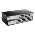 D-Link Switch DES-1024D/G Unmanaged, Desktop, 10/100 Mbps (RJ-45) ports quantity 24, Power supply type Single