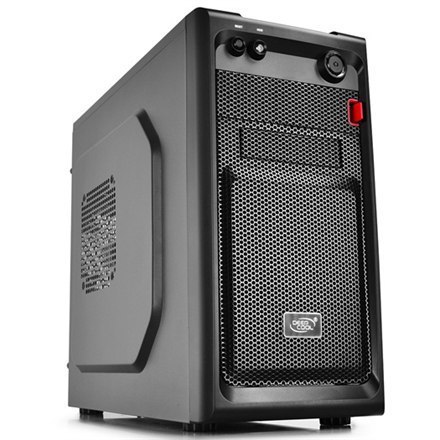 Obudowa Deepcool Smarter | USB 3.0 x1, USB 2.0 x 1, Mic x1, Spk x1 | Kolor: Czarny | Micro ATX | Bez Zasilacza | ATX | 24-miesię