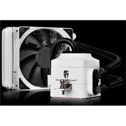 Deepcool White "Captain 120EX " universal cpu liquid cooler, 120mm radiator, Universal