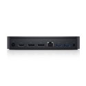 Dell D6000 Universal Dock, Power adapter is included, Ethernet LAN (RJ-45) ports 1, DisplayPorts quantity 2, USB 3.0 (3.1 Gen 1)