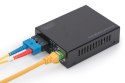 Media konwerter RJ45 10/100/1000Base-T na SC duplex 1000Base-LX, SM, 20km