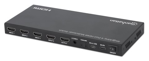 4-portowy HDMI Multiviewer Switch 4K 30Hz Manhattan