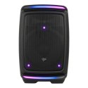 V-TONE OrionX 14 ACCU - Kolumna aktywna akumulatorowa czarna, Bluetooth, TWS, USB, AUX, FM, DSP, wysuwana rączka, kółka transpor