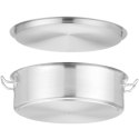 Garnek niski z pokrywką Budget Line 15.8 l śr. 380x139 mm