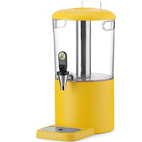 Dyspenser dozownik chłodzący do soków napojów UNIQ 4 l - żółty